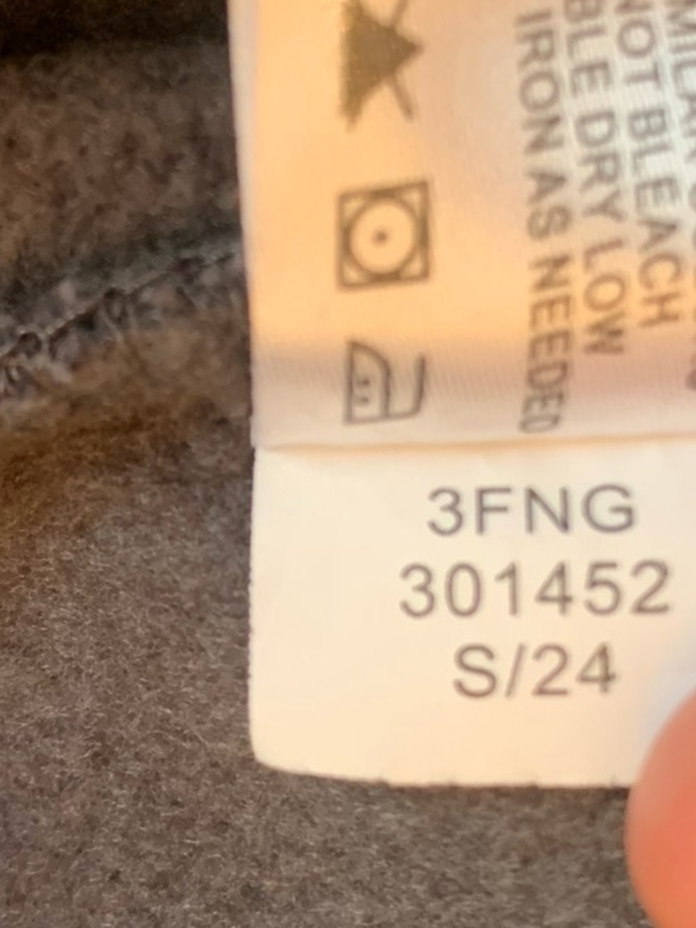 Orvis Vintage Fade Gray Black Camo Quarter Snap Pullover Sweatshirt Men’s Medium - Picture 12 of 13